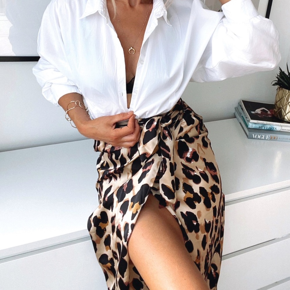 #neverfullydressed #leopard Jaspre skirt